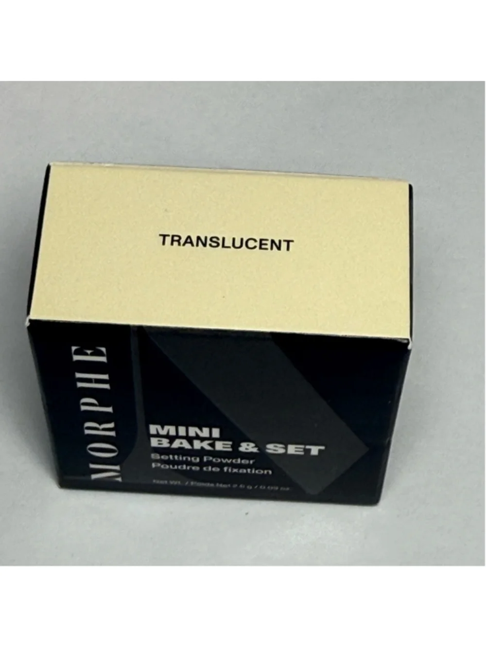Morphe Translucent Mini Bake & Set Setting Powder NWT